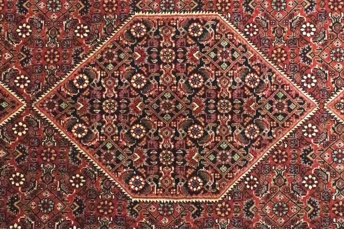 Tapis de couloir Tapis persan - Bidjar - 195 x 75 cm - rouge