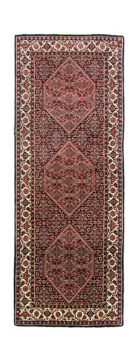 Tapis de couloir Tapis persan - Bidjar - 200 x 75 cm - rouge – product image