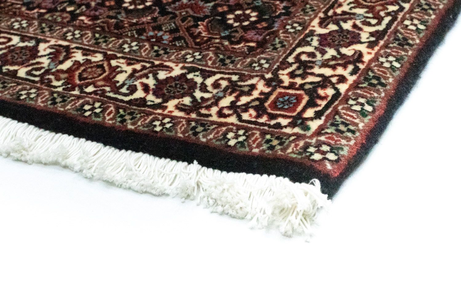 Tapis de couloir Tapis persan - Bidjar - 186 x 85 cm - bleu