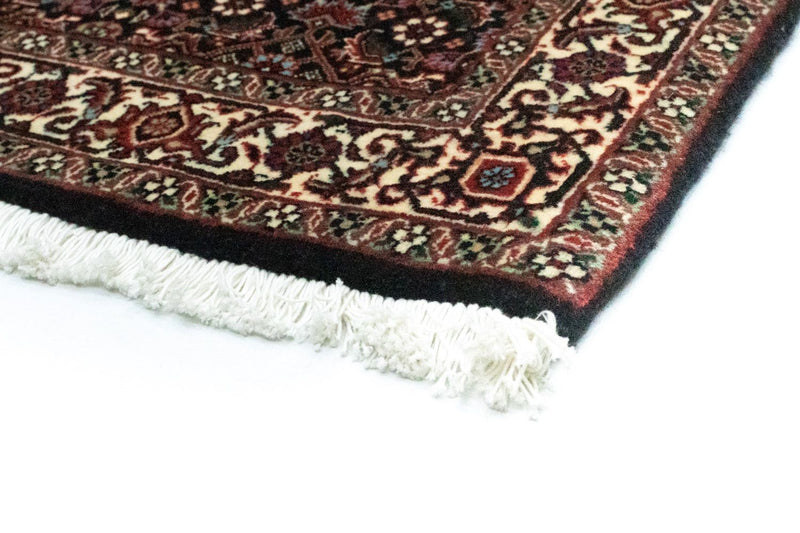 Tapis de couloir Tapis persan - Bidjar - 186 x 85 cm - bleu
