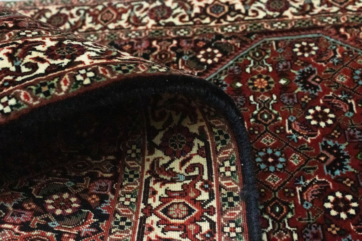 Tapis de couloir Tapis persan - Bidjar - 186 x 85 cm - bleu