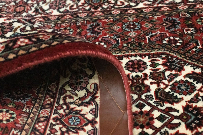 Tapis de couloir Tapis persan - Bidjar - 217 x 72 cm - rouge