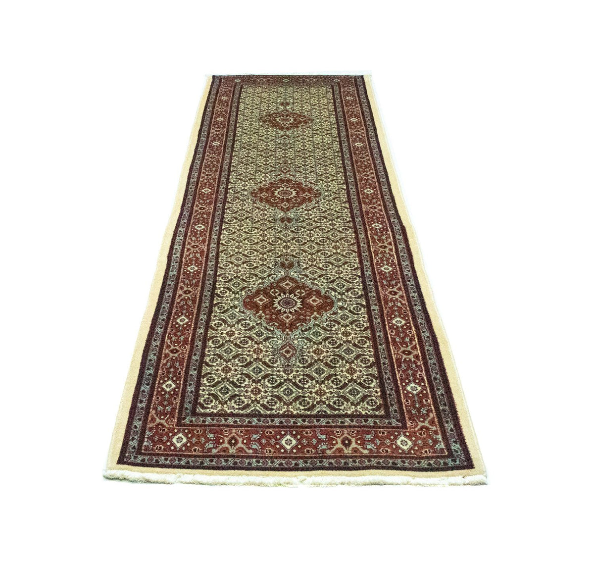 Tapis de couloir Tapis persan - Classique - 294 x 81 cm - beige