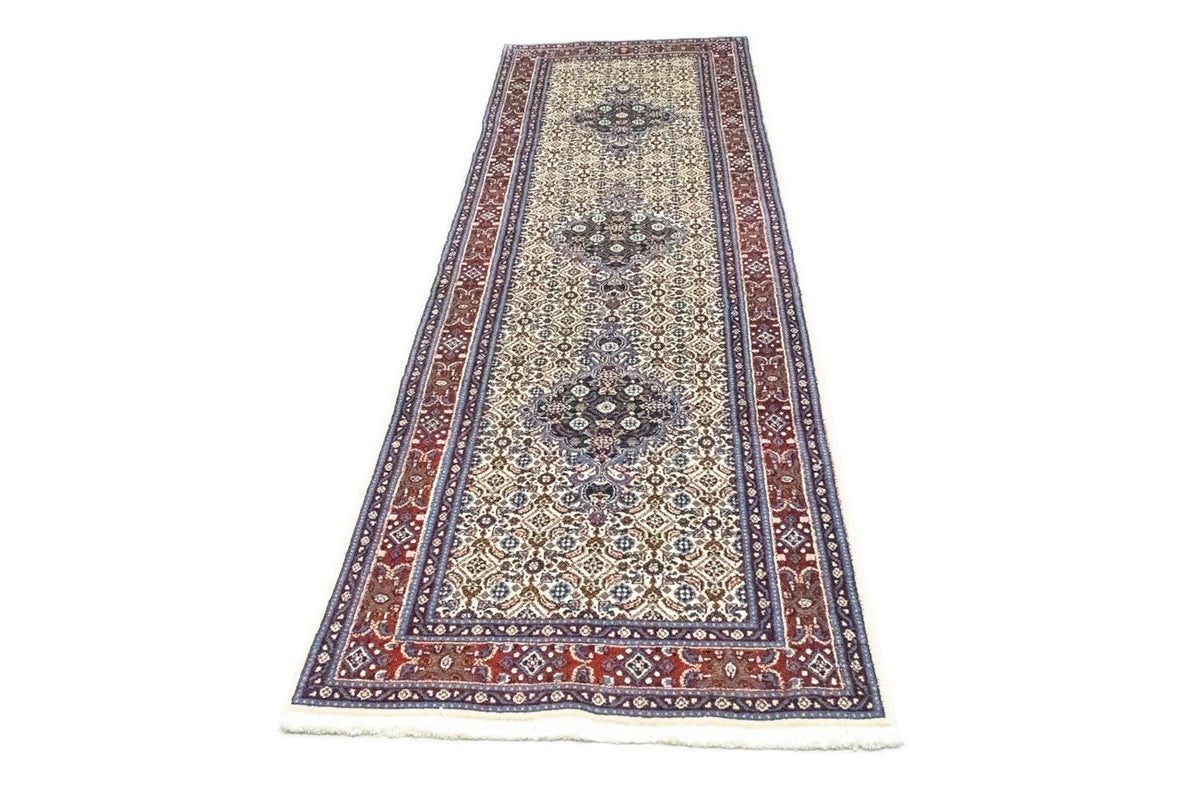 Tapis de couloir Tapis persan - Classique - 289 x 80 cm - beige