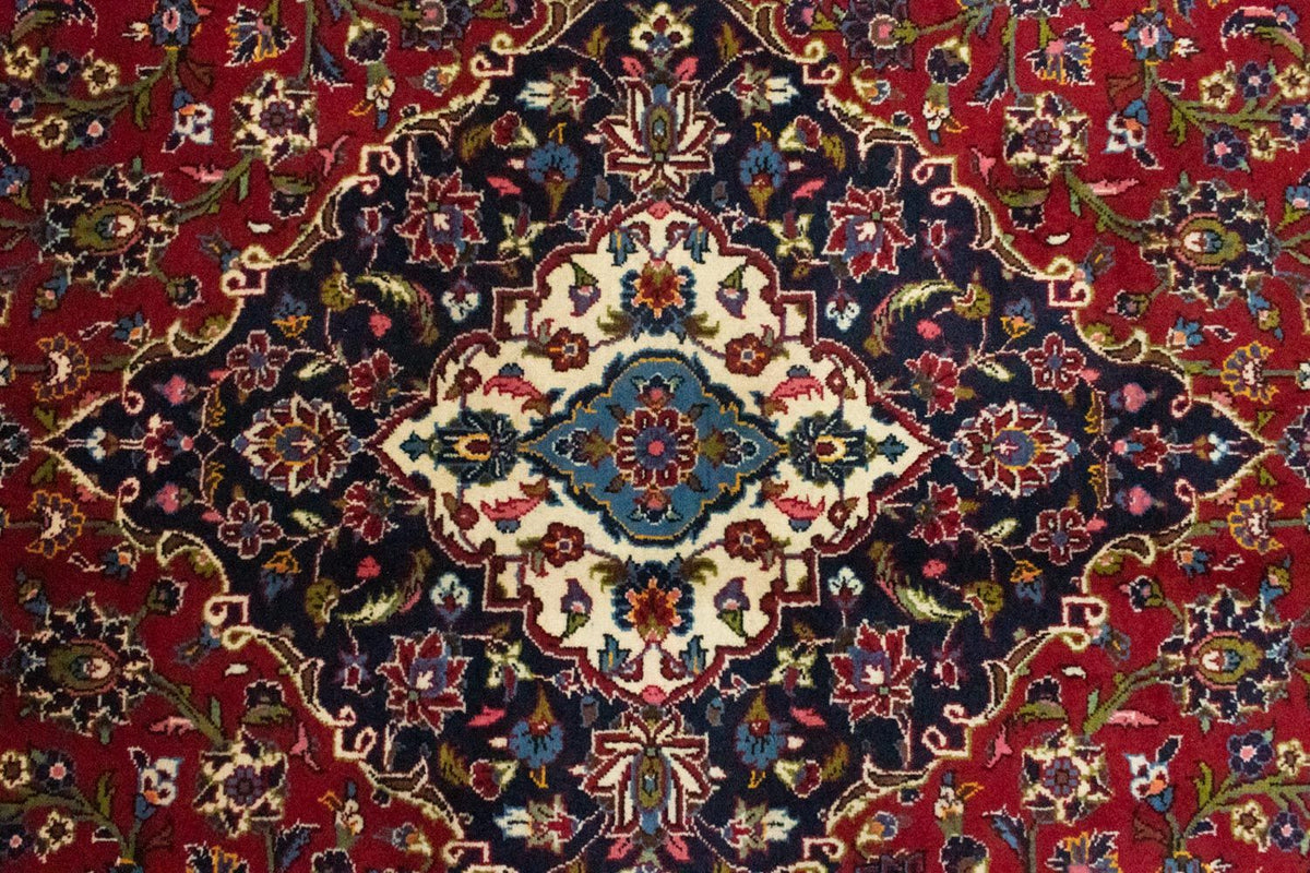 Tapis persan - Keshan - 368 x 250 cm - rouge