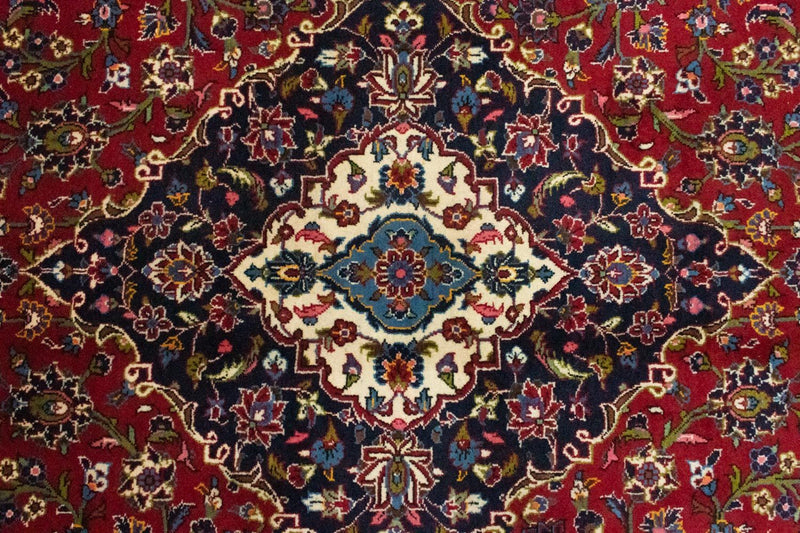 Tapis persan - Keshan - 368 x 250 cm - rouge
