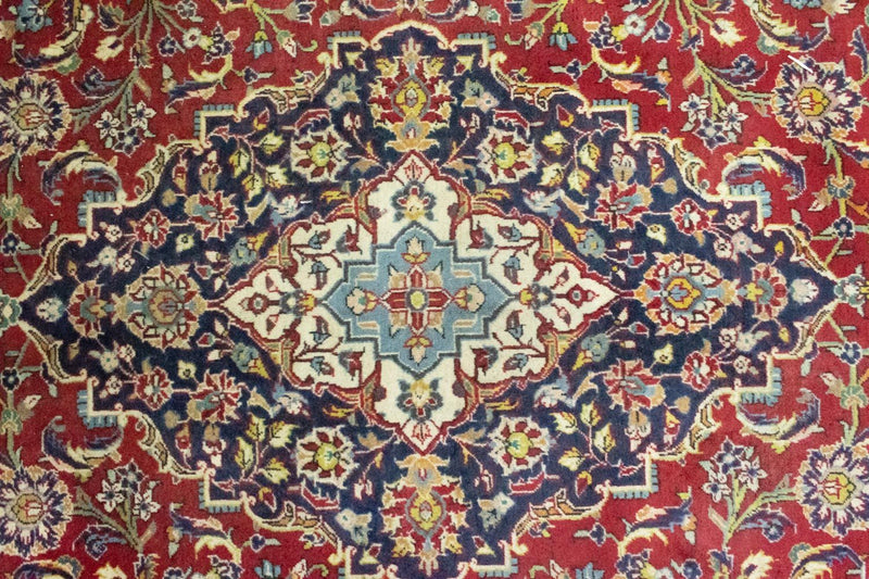 Tapis persan - Keshan - 352 x 250 cm - rouge