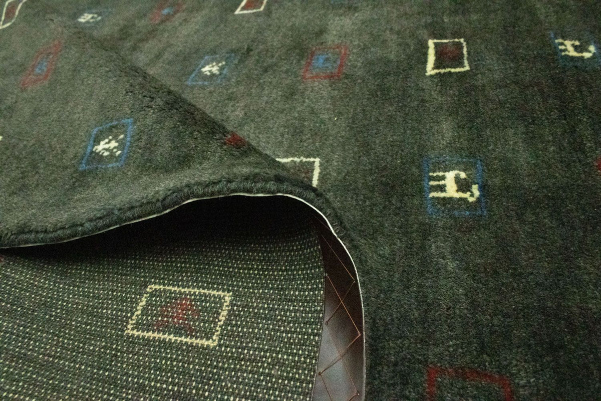 Tapis Gabbeh - Persan - 235 x 174 cm - gris