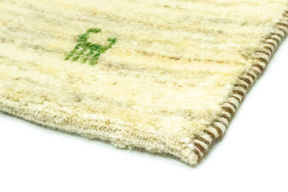 Tapis de couloir Tapis Gabbeh - Persan - 219 x 75 cm - beige