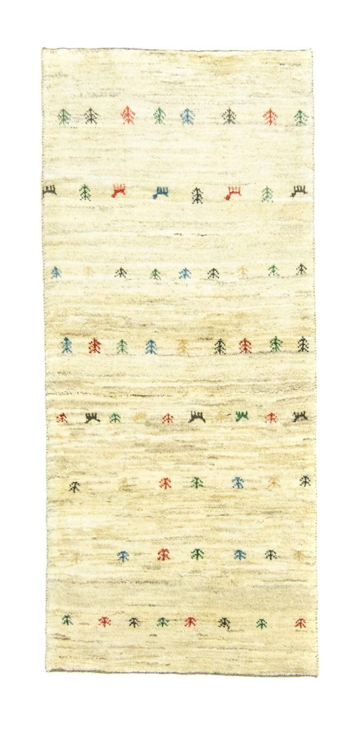 Tapis de couloir Tapis Gabbeh - Persan - 184 x 82 cm - beige