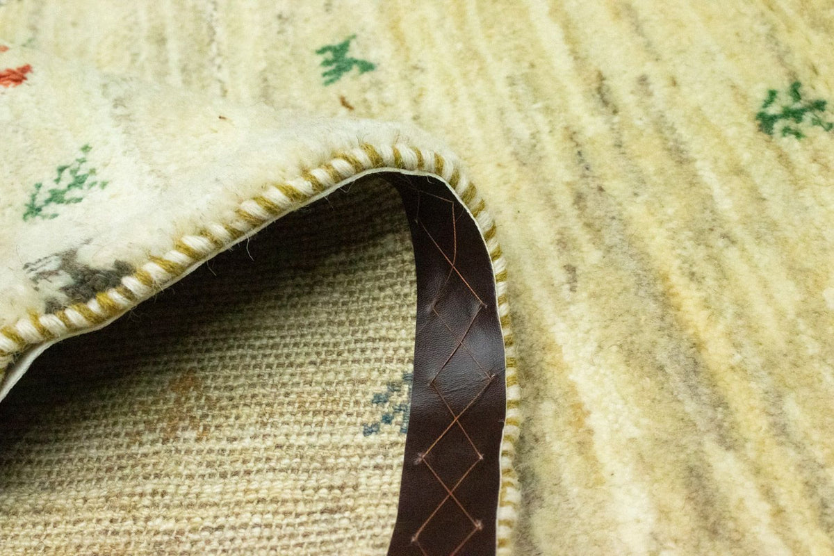 Tapis de couloir Tapis Gabbeh - Persan - 184 x 82 cm - beige