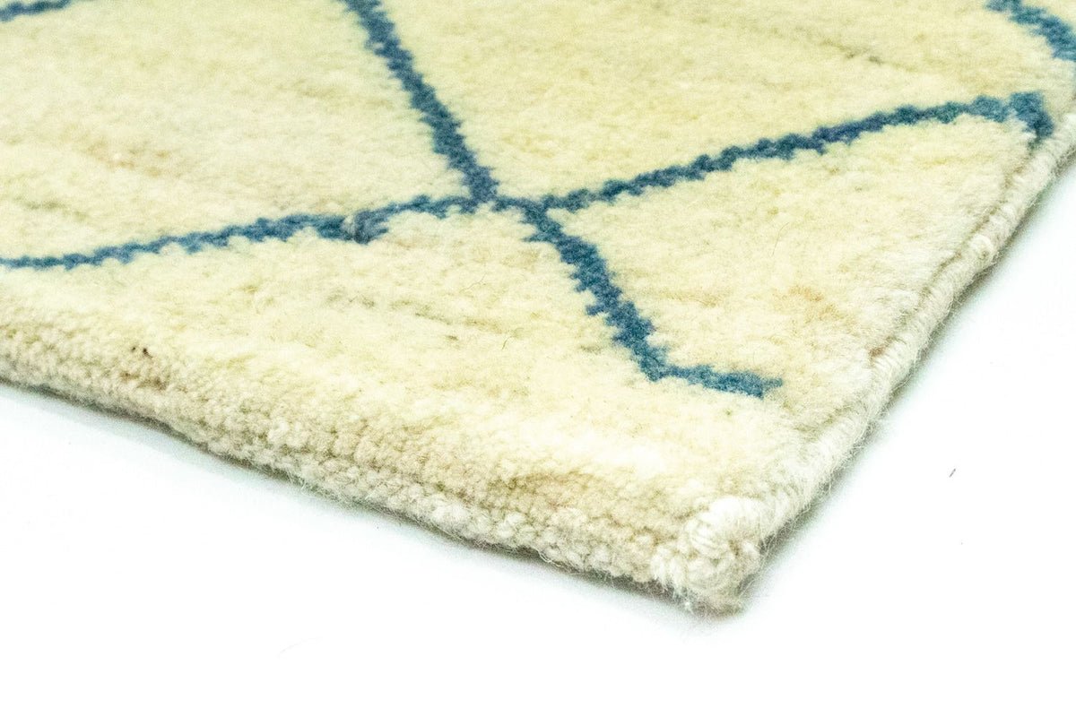 Tapis de couloir Tapis Gabbeh - Persan - 190 x 82 cm - bleu