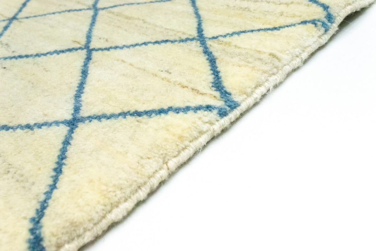 Tapis de couloir Tapis Gabbeh - Persan - 190 x 82 cm - bleu
