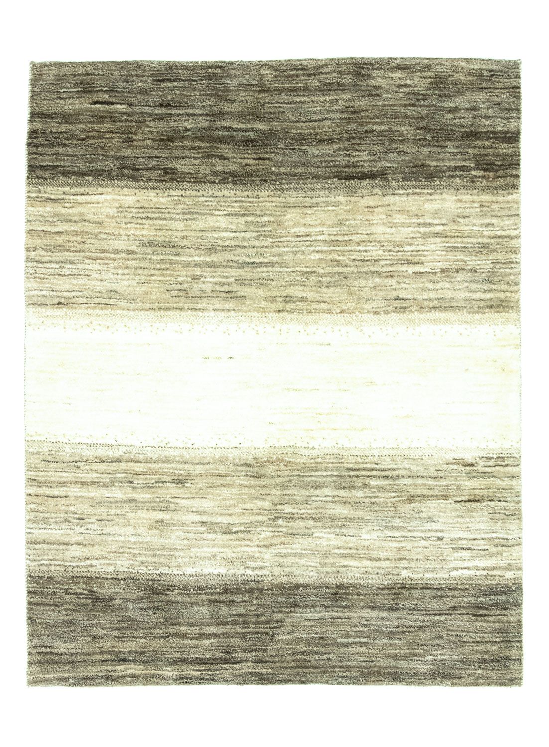 Tapis Gabbeh - Persan carré  - 153 x 127 cm - beige
