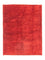 Tapis Gabbeh - Persan - 188 x 146 cm - rouge