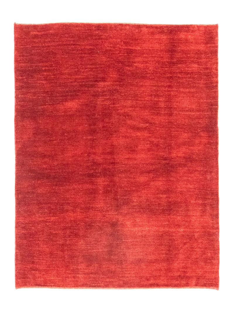 Tapis Gabbeh - Persan - 188 x 146 cm - rouge
