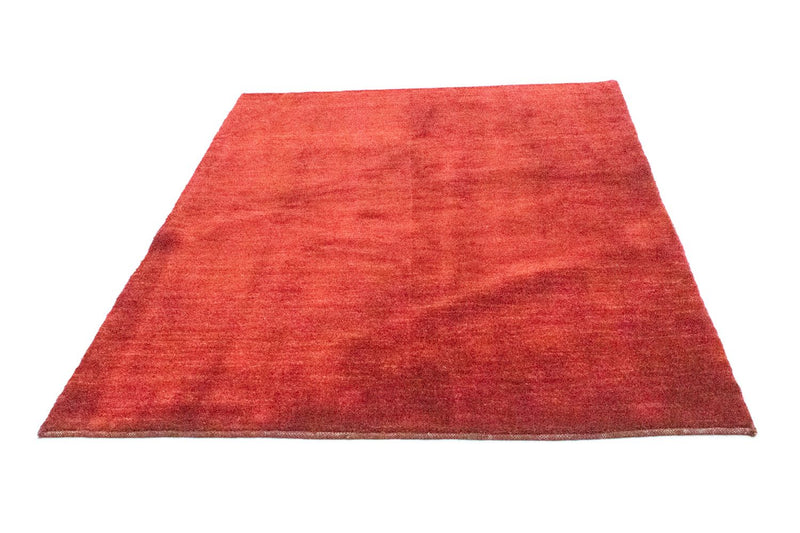 Tapis Gabbeh - Persan - 188 x 146 cm - rouge