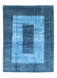 Tapis Gabbeh - Persan - 197 x 151 cm - bleu