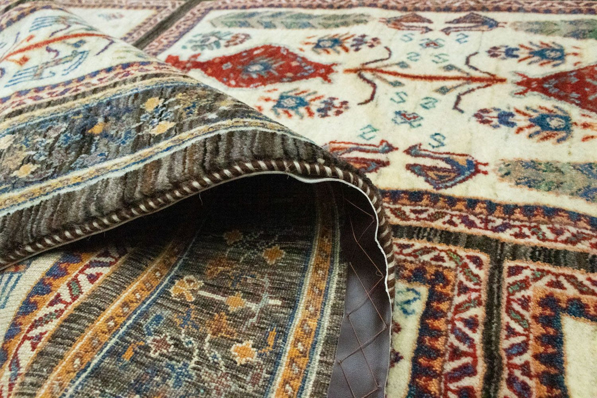 Tapis Gabbeh - Loribaft Persan - 251 x 162 cm - colorée