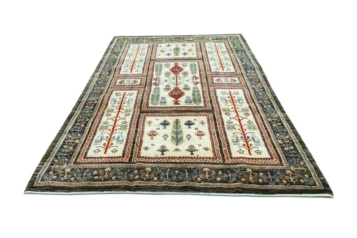 Tapis Gabbeh - Loribaft Persan - 251 x 162 cm - colorée