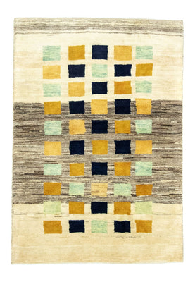 Tapis Gabbeh - Persan - 140 x 98 cm - colorée