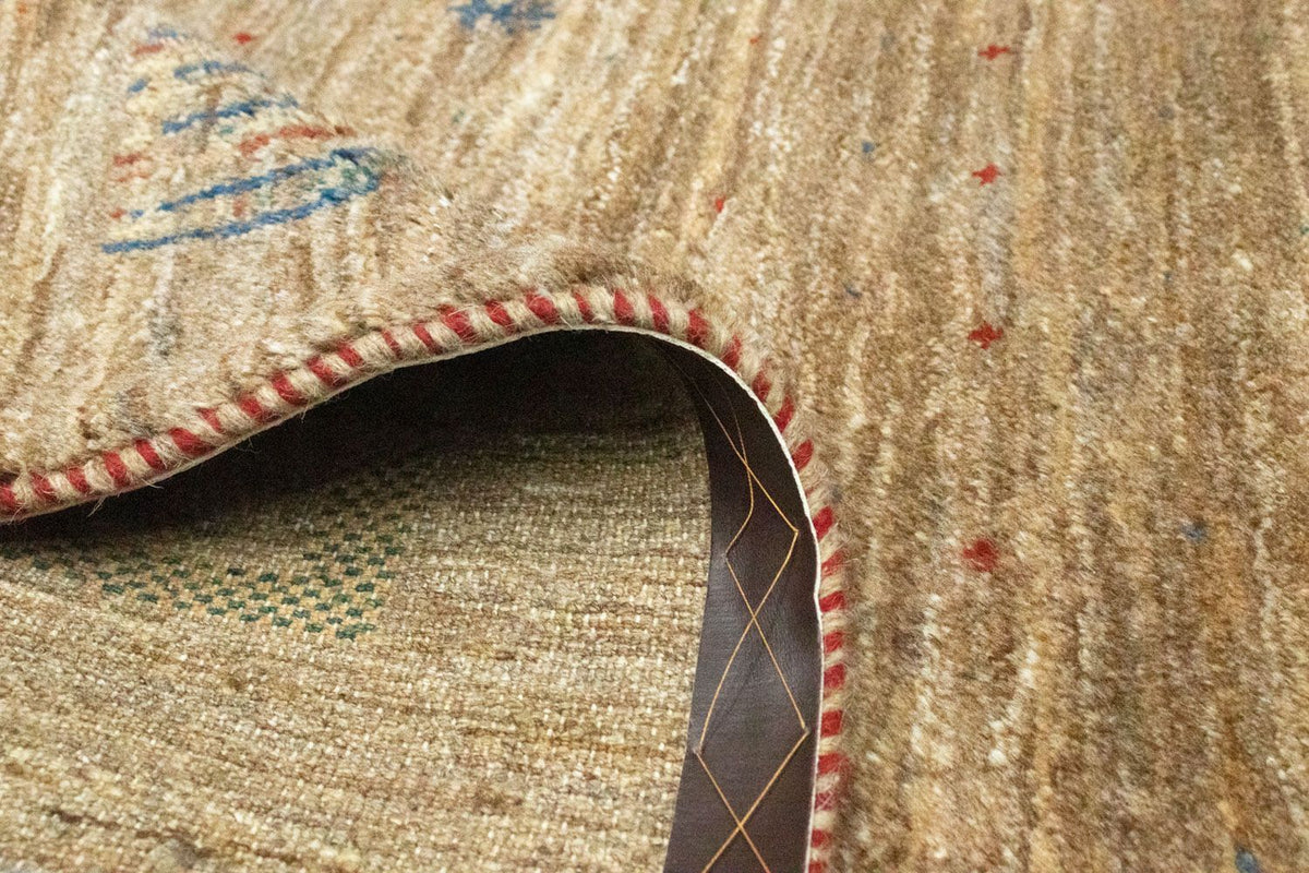 Tapis Gabbeh - Persan - 154 x 103 cm - marron