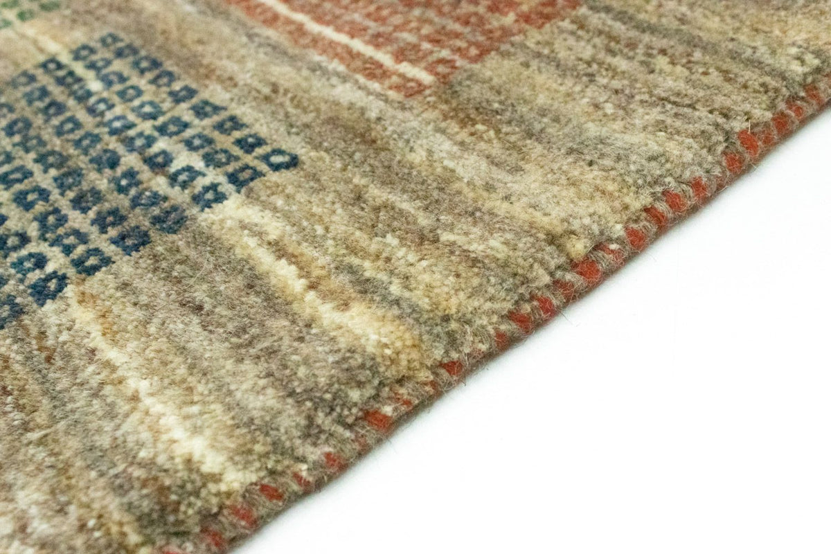 Tapis Gabbeh - Persan - 137 x 102 cm - gris