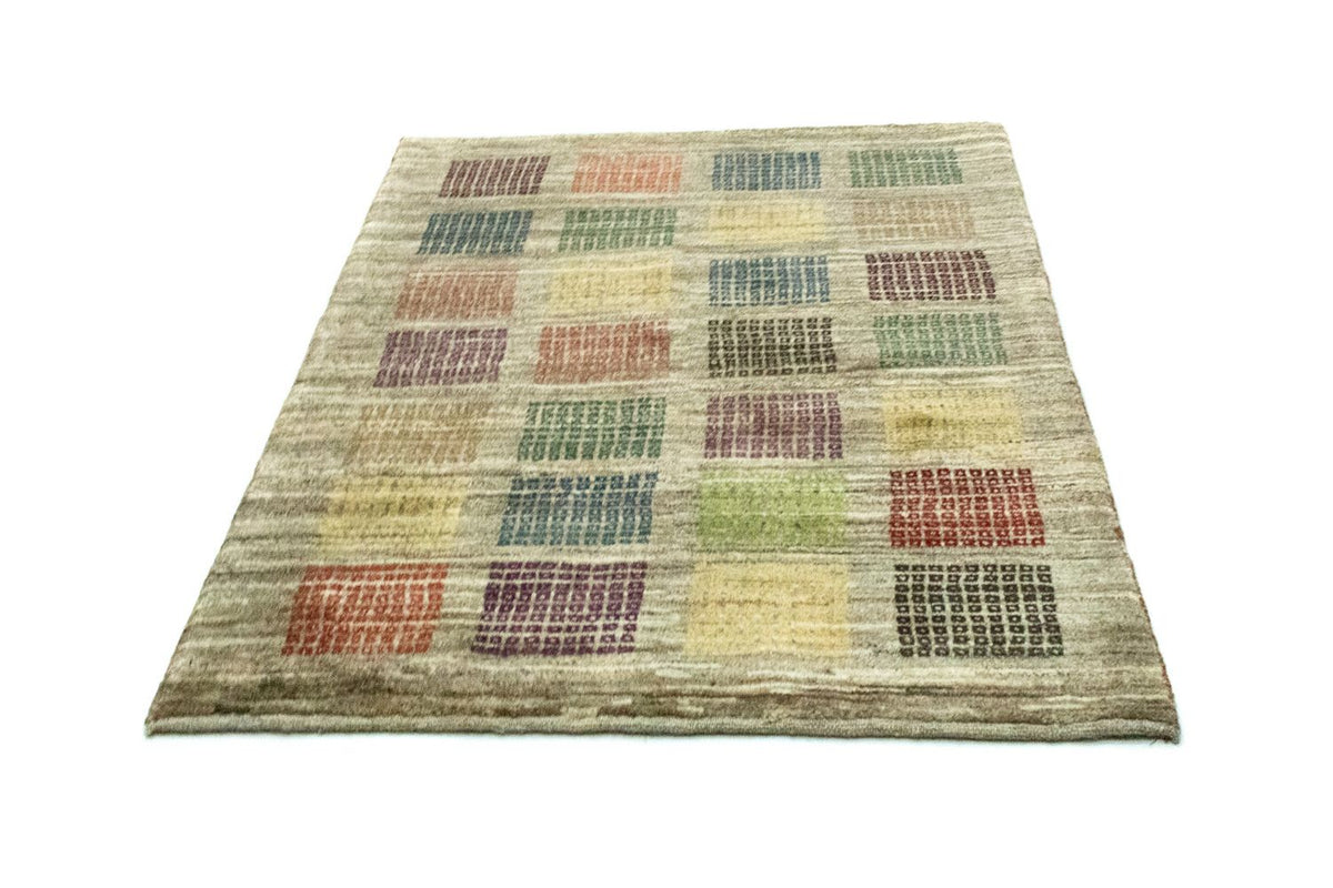 Tapis Gabbeh - Persan - 137 x 102 cm - gris