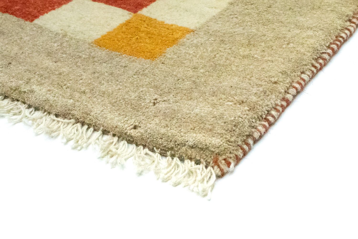 Tapis Gabbeh - Persan - 135 x 103 cm - colorée