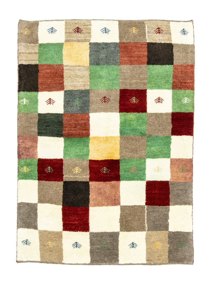 Tapis Gabbeh - Persan - 134 x 100 cm - colorée