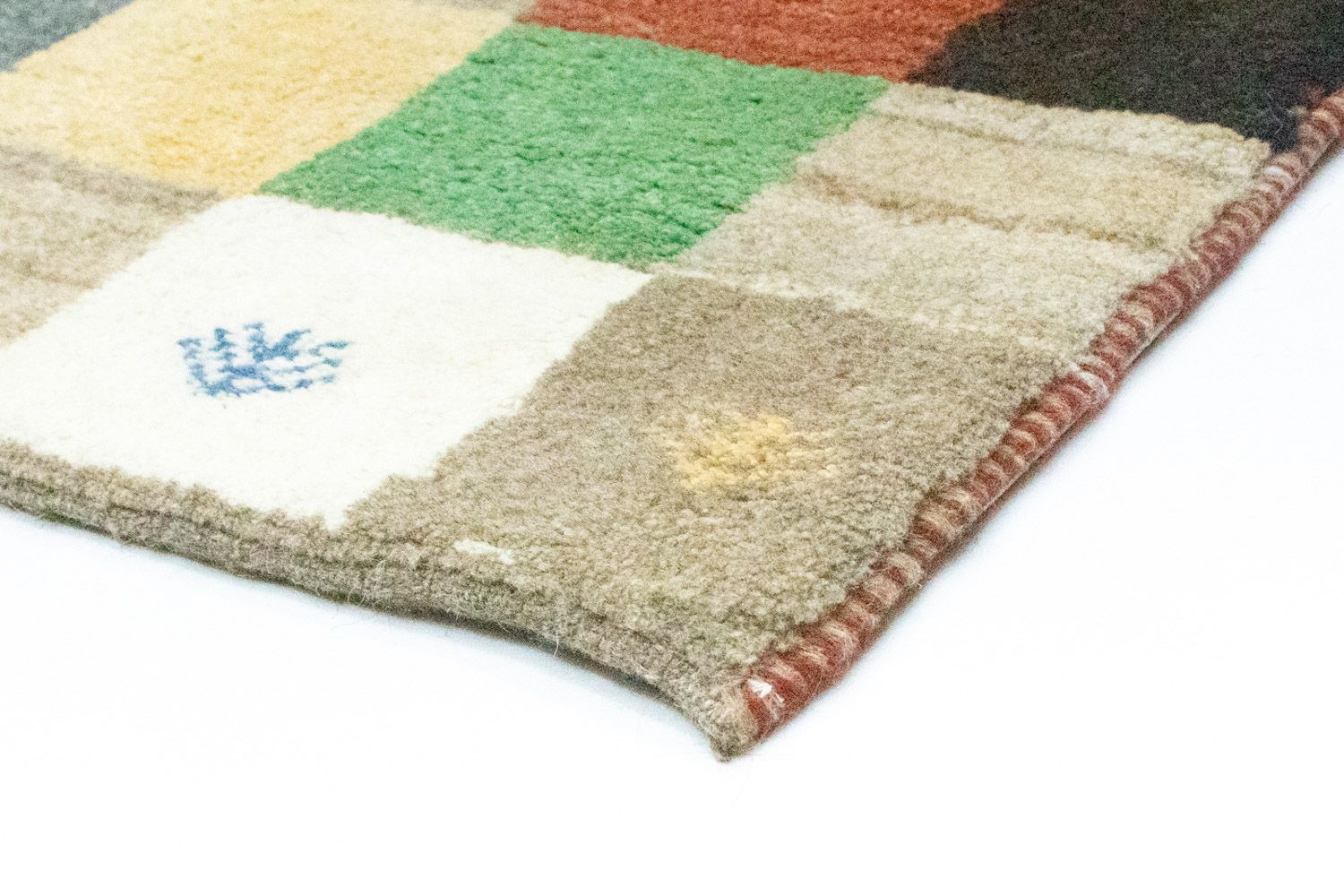 Tapis Gabbeh - Persan - 134 x 100 cm - colorée