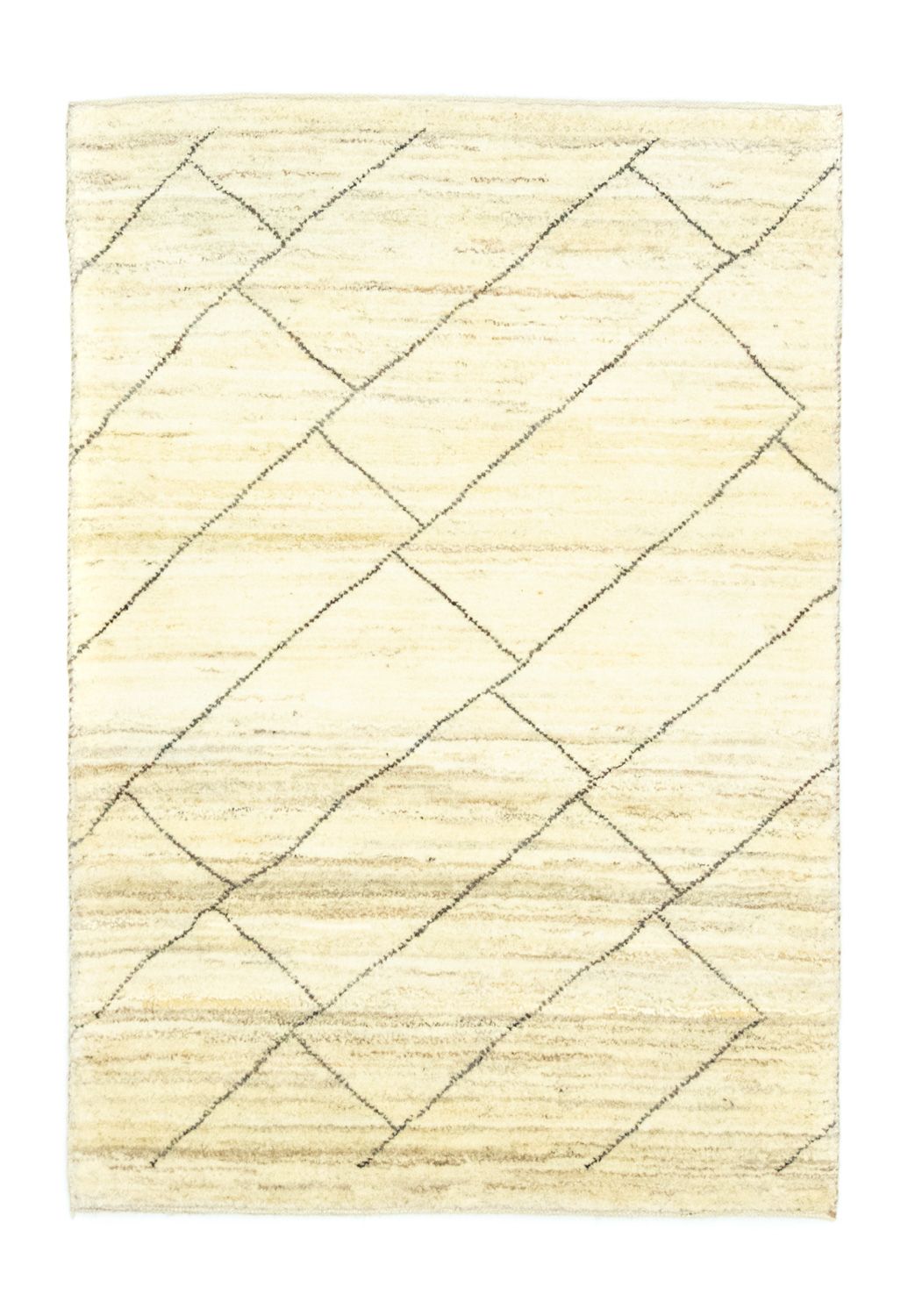 Tapis Gabbeh - Persan - 140 x 98 cm - beige