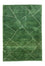 Tapis Gabbeh - Persan - 143 x 100 cm - vert