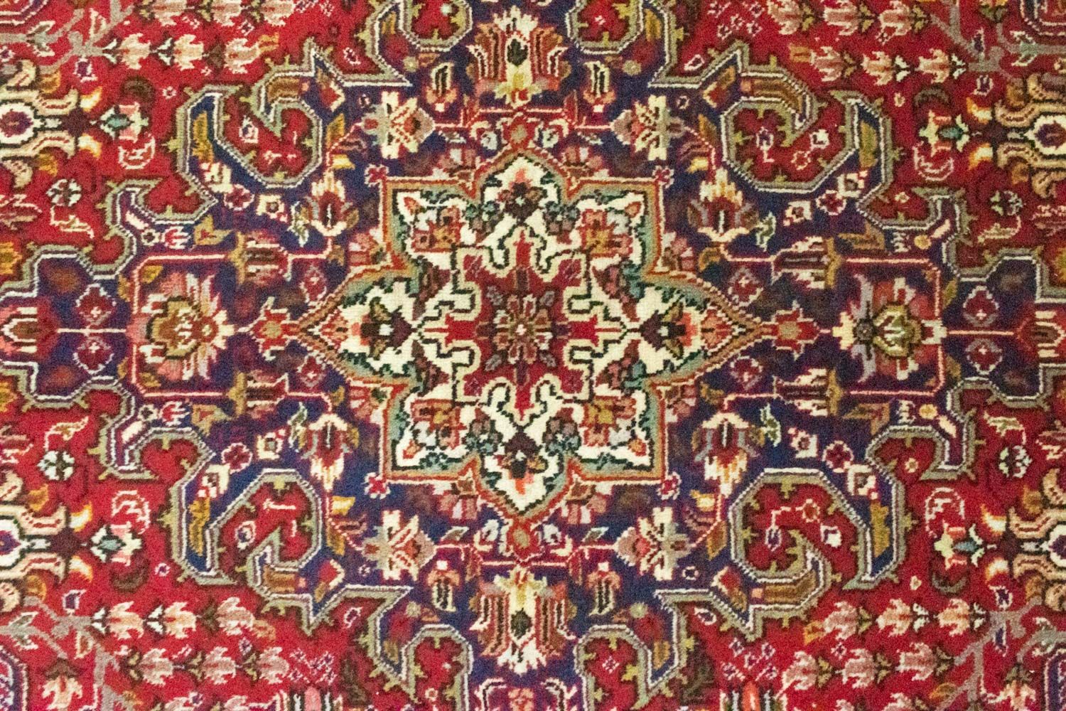Tapis persan - Tabriz - 300 x 200 cm - rouge