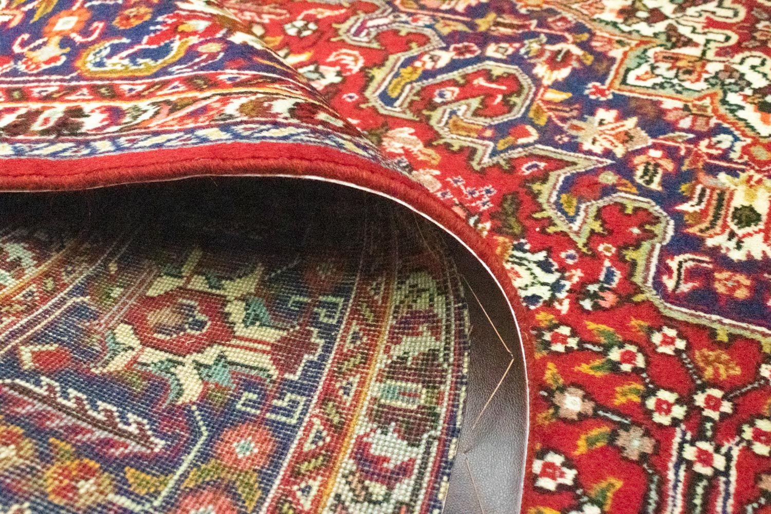Tapis persan - Tabriz - 300 x 200 cm - rouge