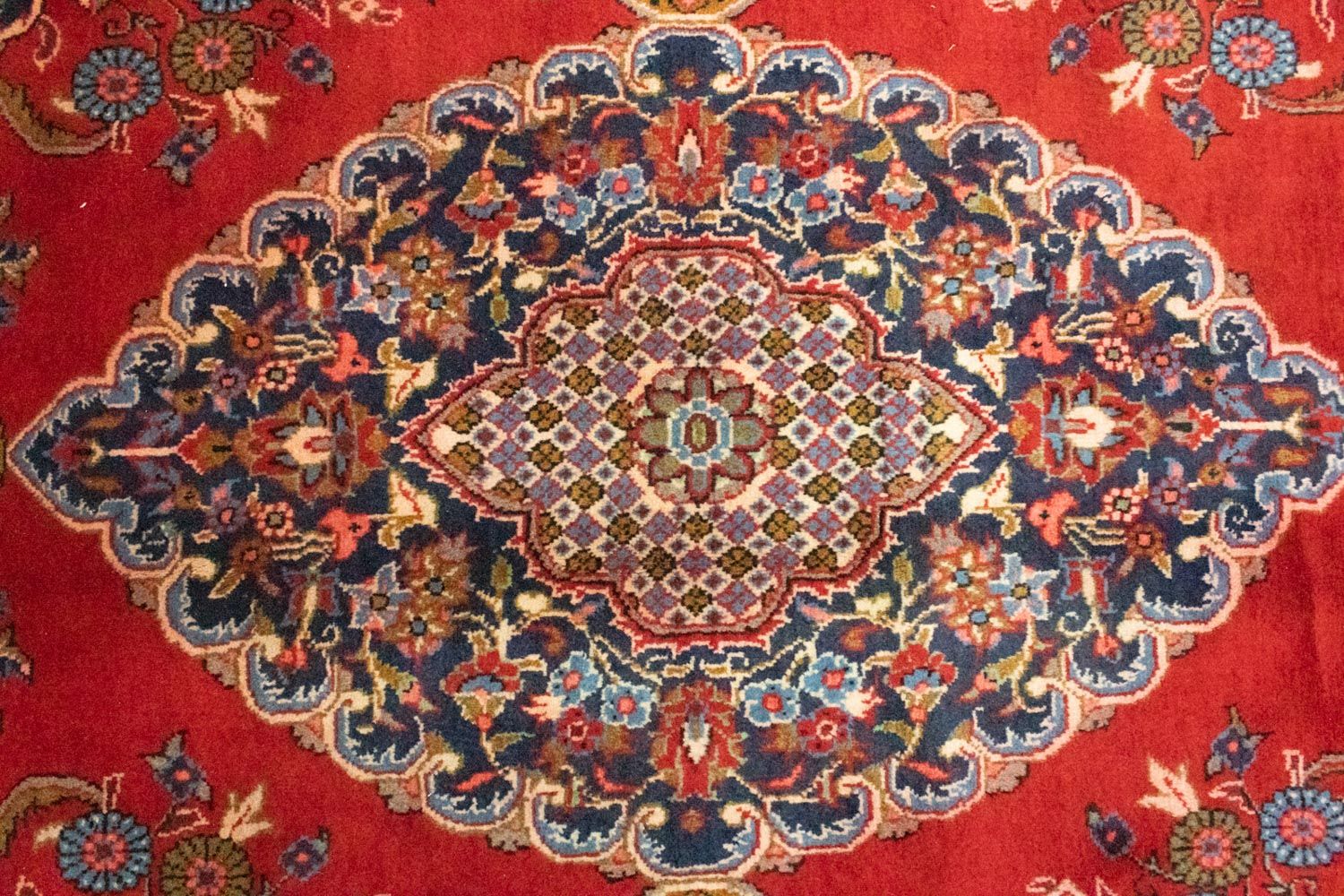 Tapis persan - Royal - 360 x 209 cm - rouge