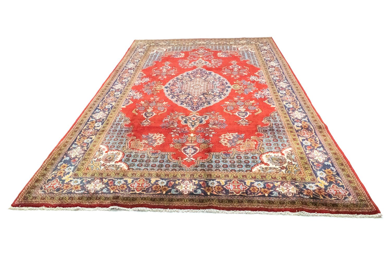 Tapis persan - Royal - 360 x 209 cm - rouge
