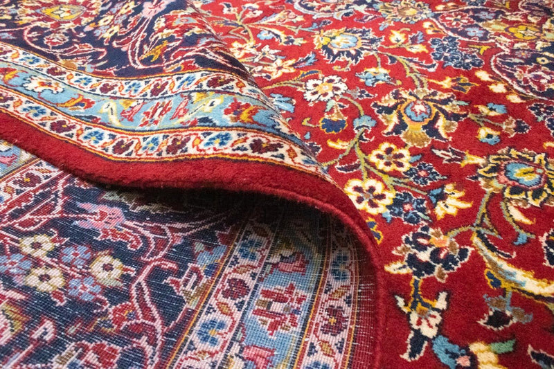 Tapis persan - Keshan - 362 x 250 cm - rouge