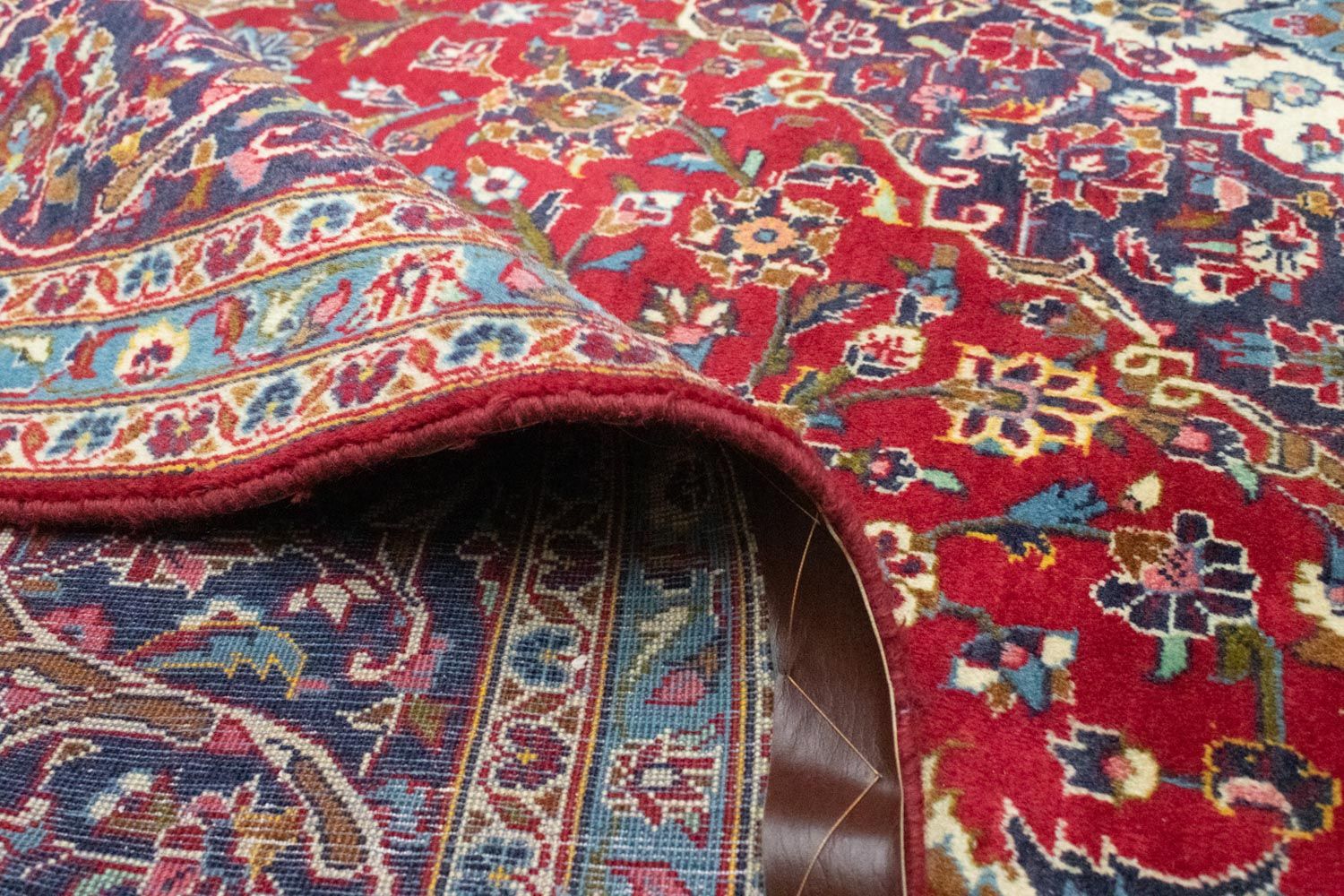 Tapis persan - Keshan - 360 x 249 cm - rouge