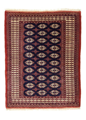 Tapis Turkaman - 186 x 139 cm - rouge