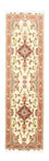 Tapis de couloir Tapis persan - Tabriz - Royal - 313 x 84 cm - beige
