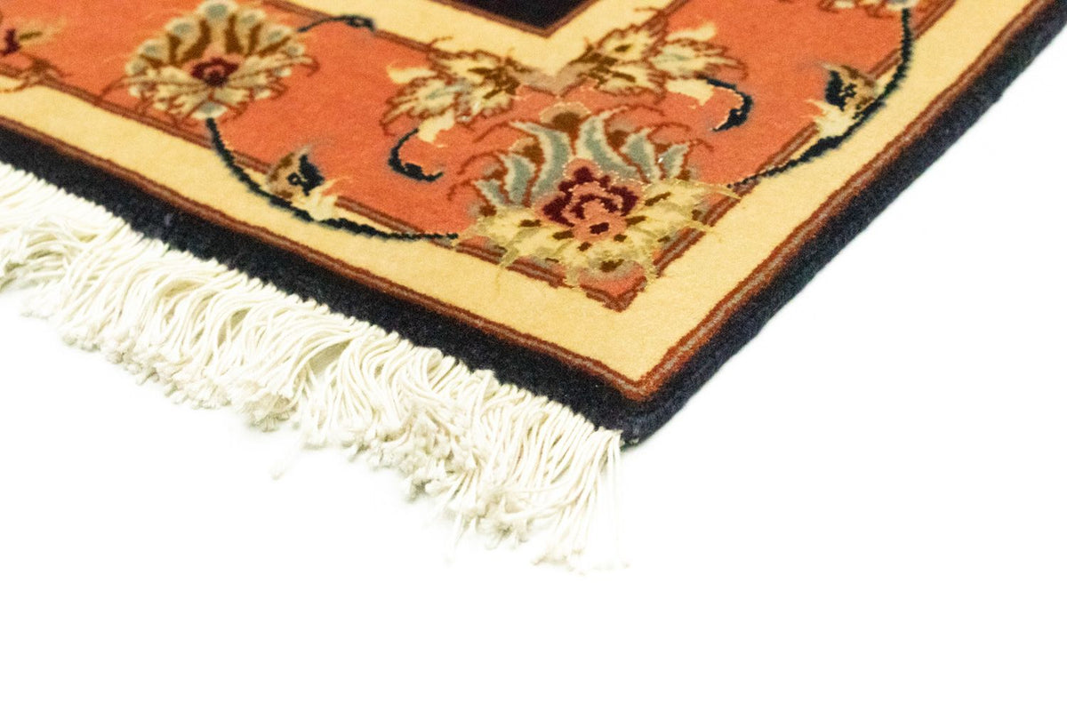 Tapis de couloir Tapis persan - Tabriz - Royal - 200 x 75 cm - saumon