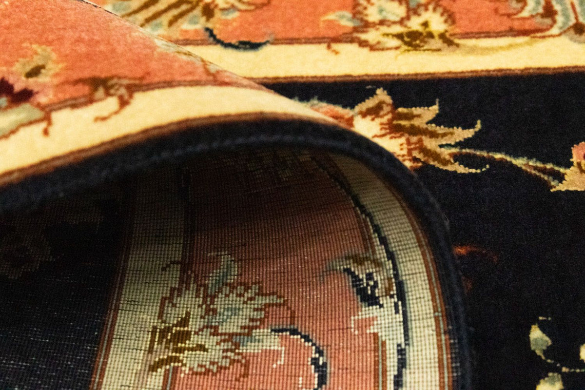 Tapis de couloir Tapis persan - Tabriz - Royal - 200 x 75 cm - saumon