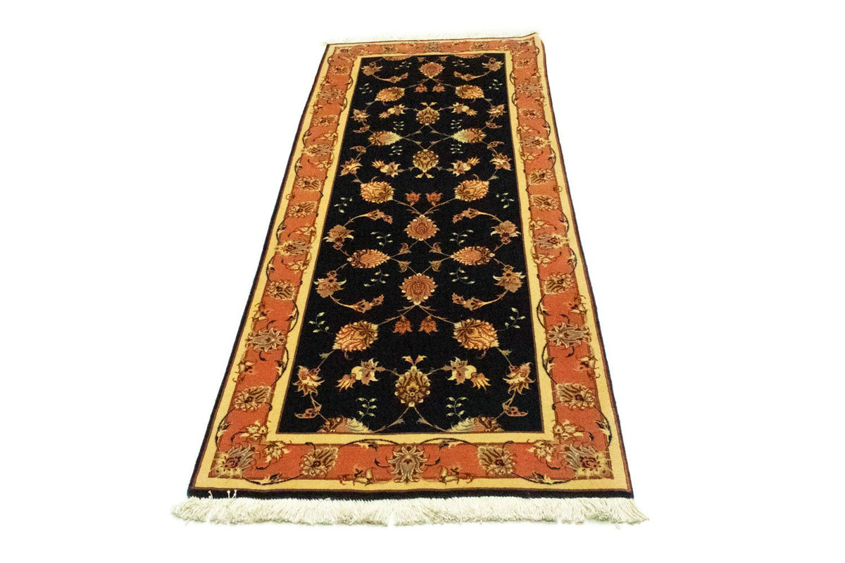 Tapis de couloir Tapis persan - Tabriz - Royal - 200 x 75 cm - saumon