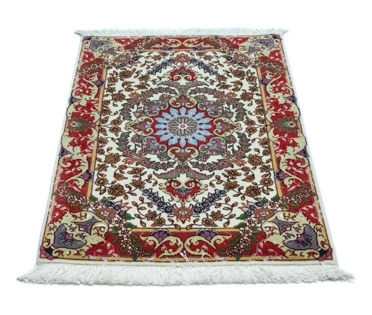 Tapis persan - Tabriz - 97 x 63 cm - beige