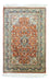 Tapis en soie - Soie du Cachemire - 94 x 63 cm - rouille