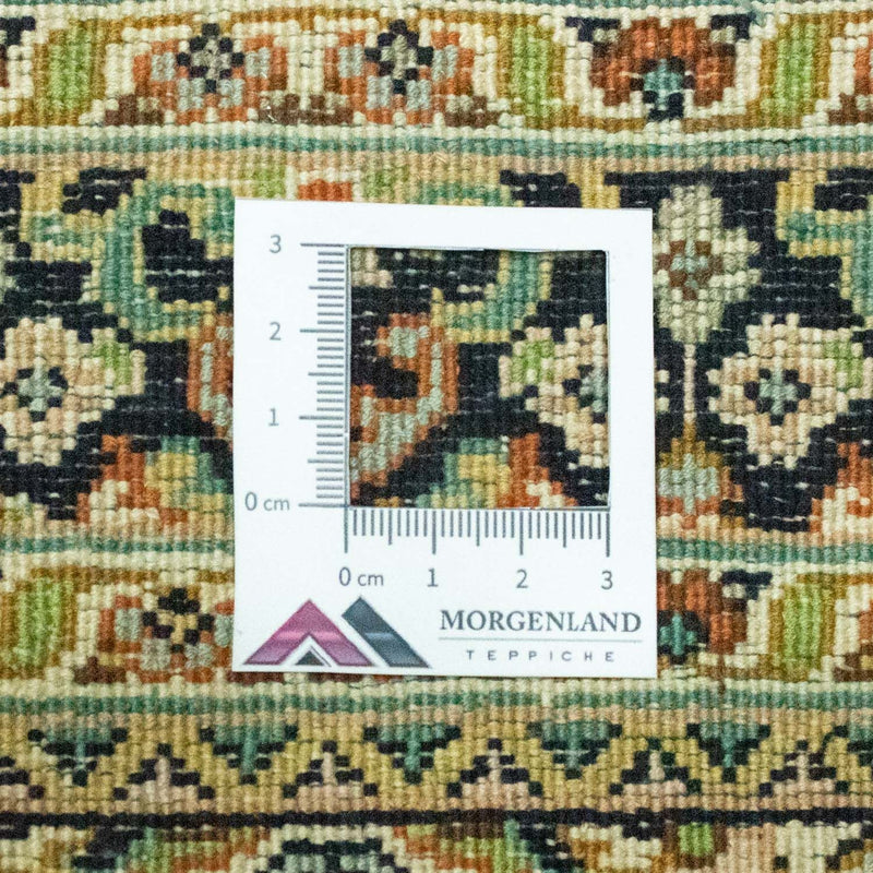 Tapis en soie - Soie du Cachemire - 94 x 63 cm - rouille