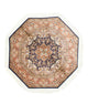 Tapis en soie du Cachemire Tapis 125x127cm - Tapis oriental