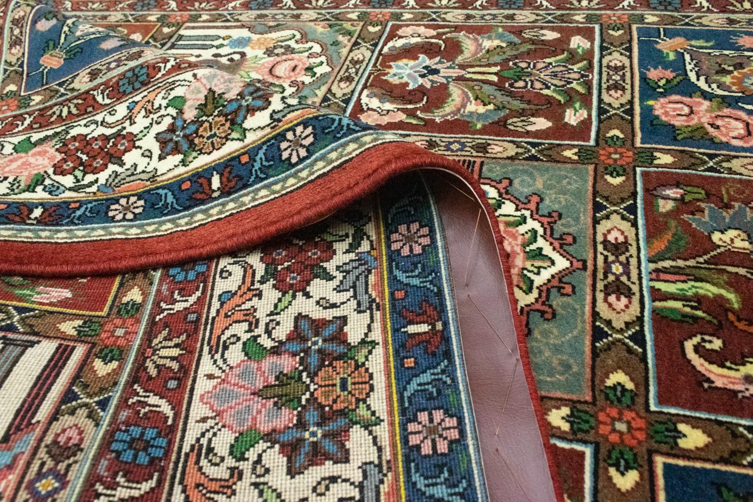 Tapis persan - Bidjar - 205 x 139 cm - rouge