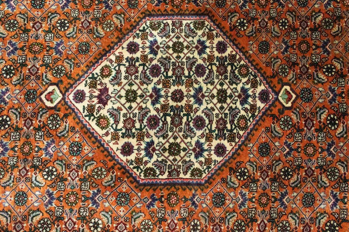 Tapis persan - Bidjar - 220 x 134 cm - rouille